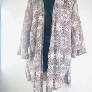 Plus Suze 18 wPeach Love California Patterned Sheer Civerup